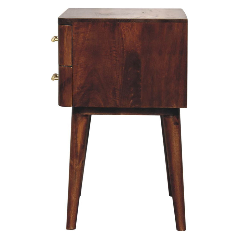 Artisan - Chestnut T-Bar Nordic Nightstand