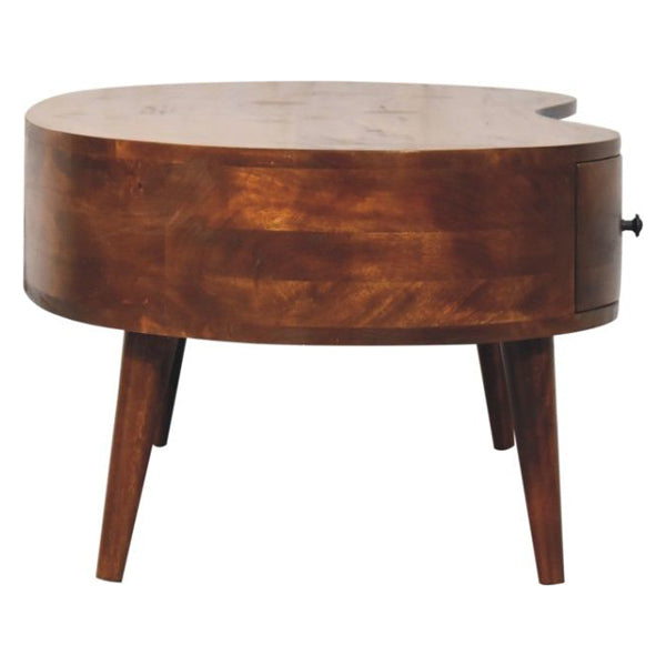 Artisan - Large Chestnut Wave Coffee Table