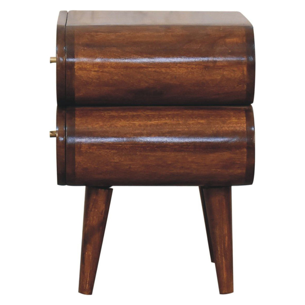 Artisan - Bubble Chestnut Bedside