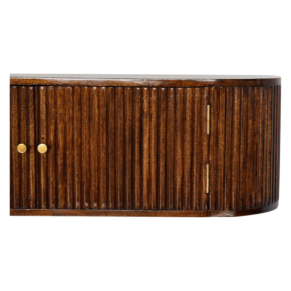 Artisan - Chunky Chestnut Wall Mounted Console
