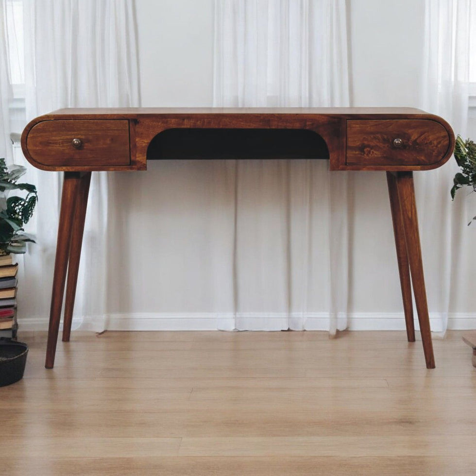 Artisan - Chestnut London Arch Writing Desk