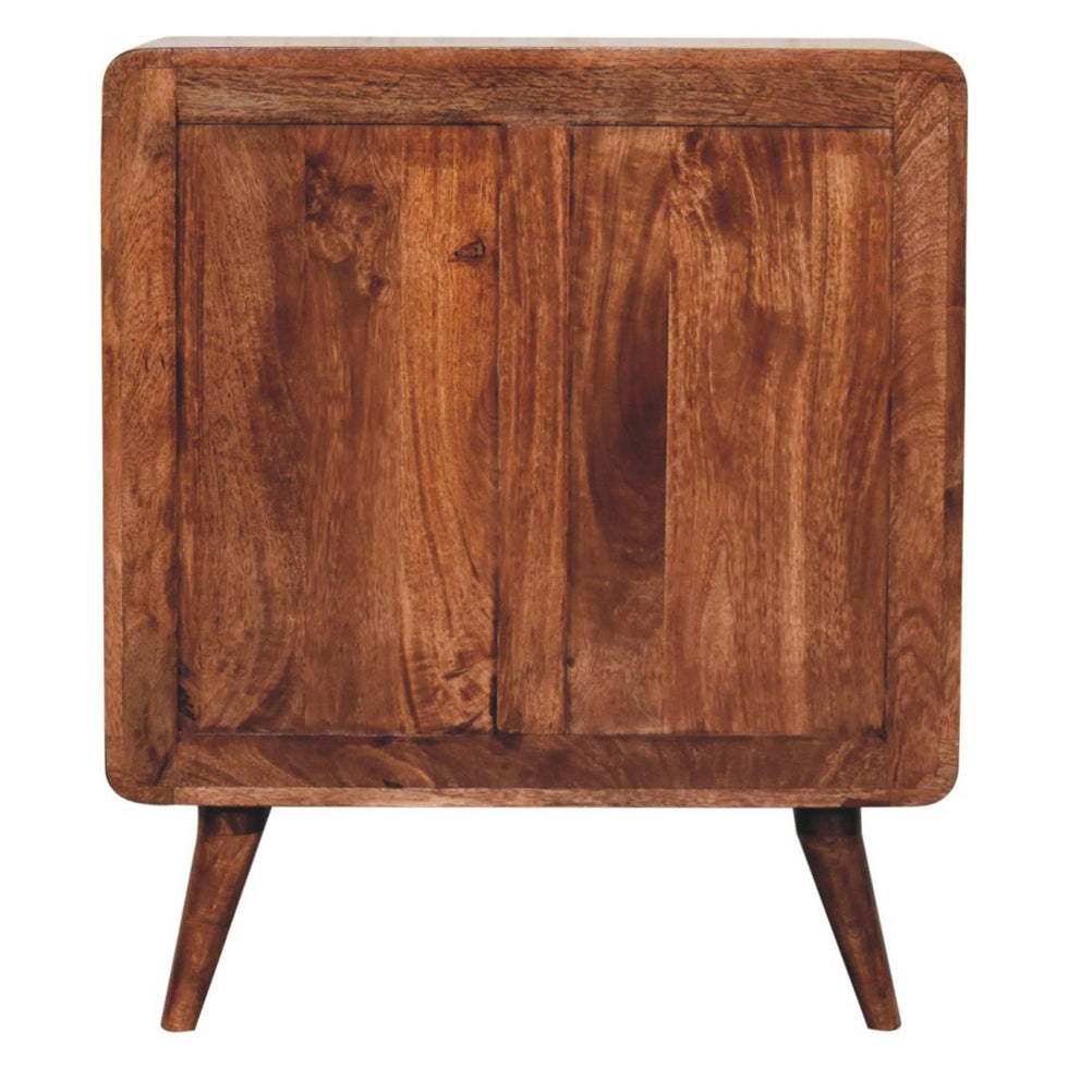 Artisan - Curved Honey Caramel Chest