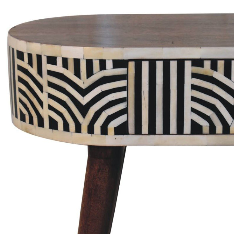 Artisan - Honey Caramel Edessa Bone Inlay Console Table