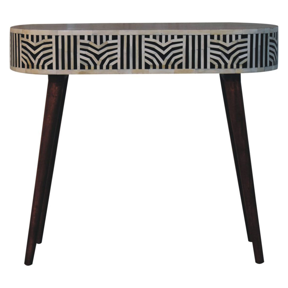 Artisan - Honey Caramel Edessa Bone Inlay Console Table