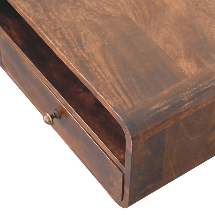 Artisan - Floating California Walnut Open Console