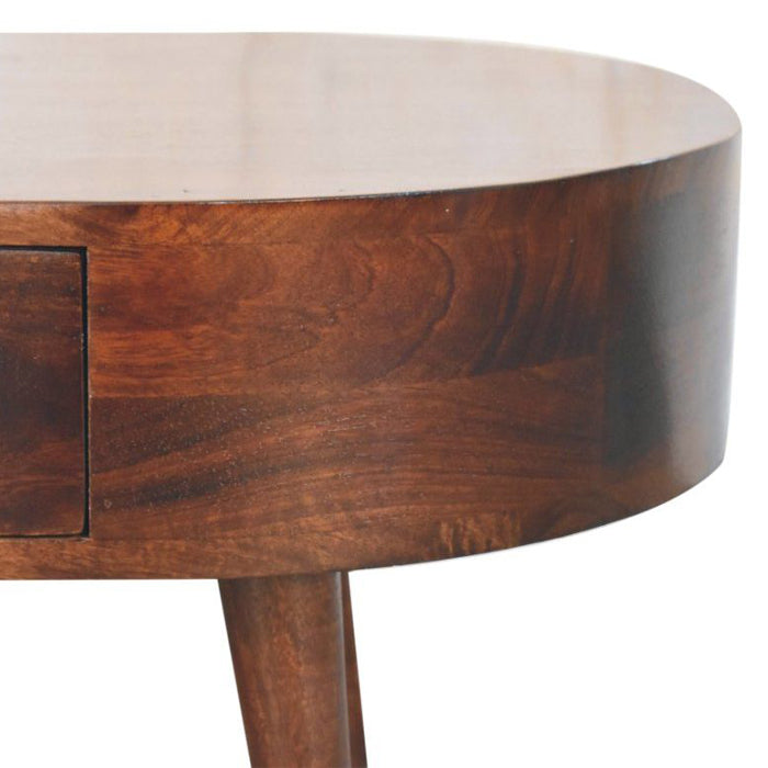 Artisan - California Walnut Rounded Coffee Table