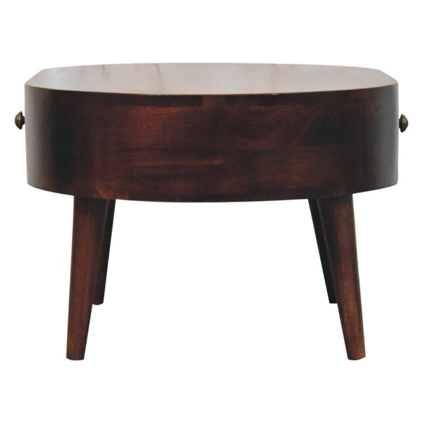 Artisan - California Walnut Rounded Coffee Table