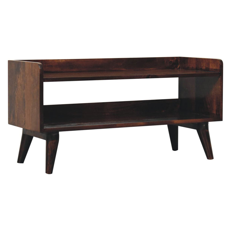 Artisan - California Walnut Nordic Storage Bench