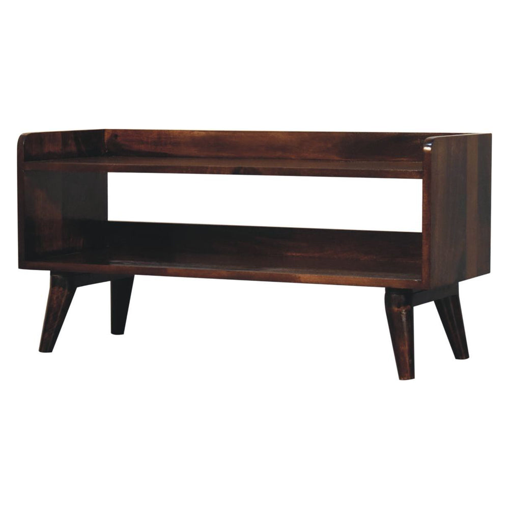 Artisan - California Walnut Nordic Storage Bench