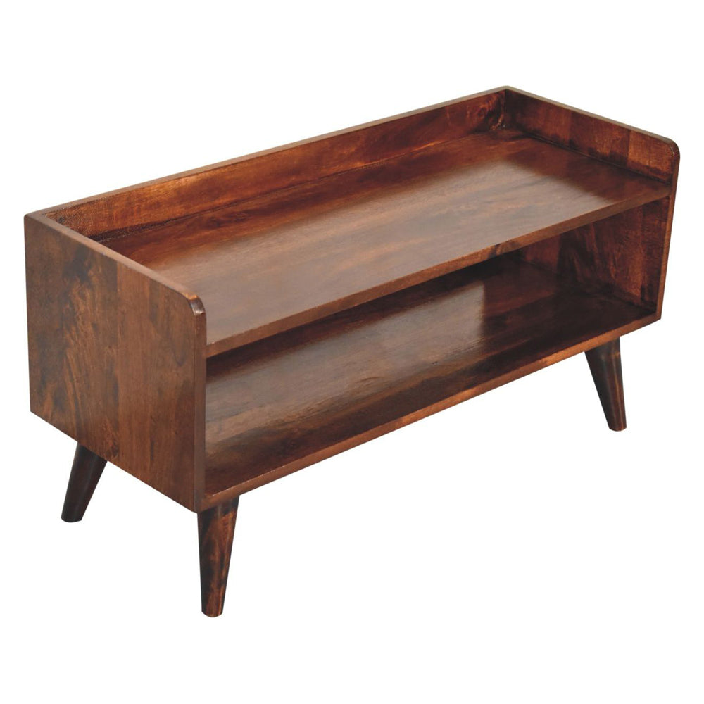 Artisan - California Walnut Nordic Storage Bench