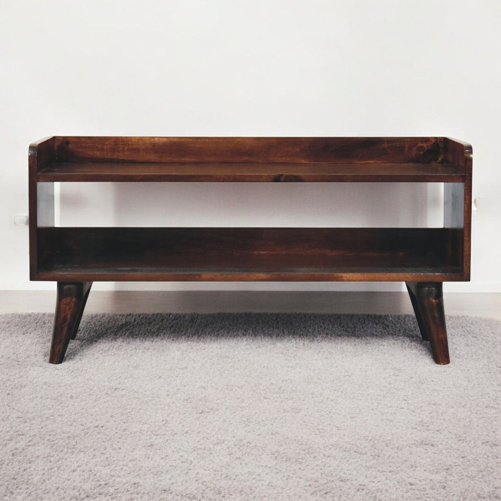 Artisan - California Walnut Nordic Storage Bench