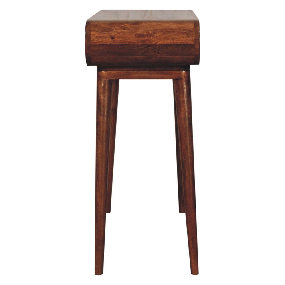 Artisan - Amaya Honey Caramel Nordic Style Console Table