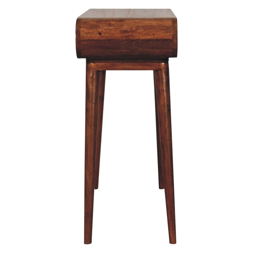 Artisan - Amaya Honey Caramel Nordic Style Console Table