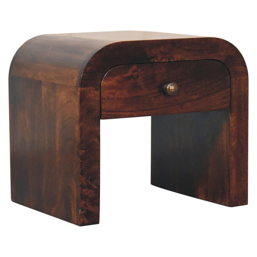 Artisan - California Walnut Disc Bedside
