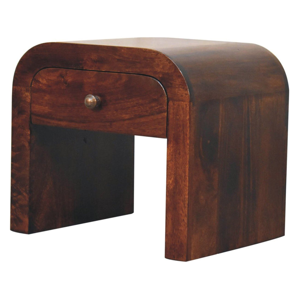 Artisan - California Walnut Disc Bedside