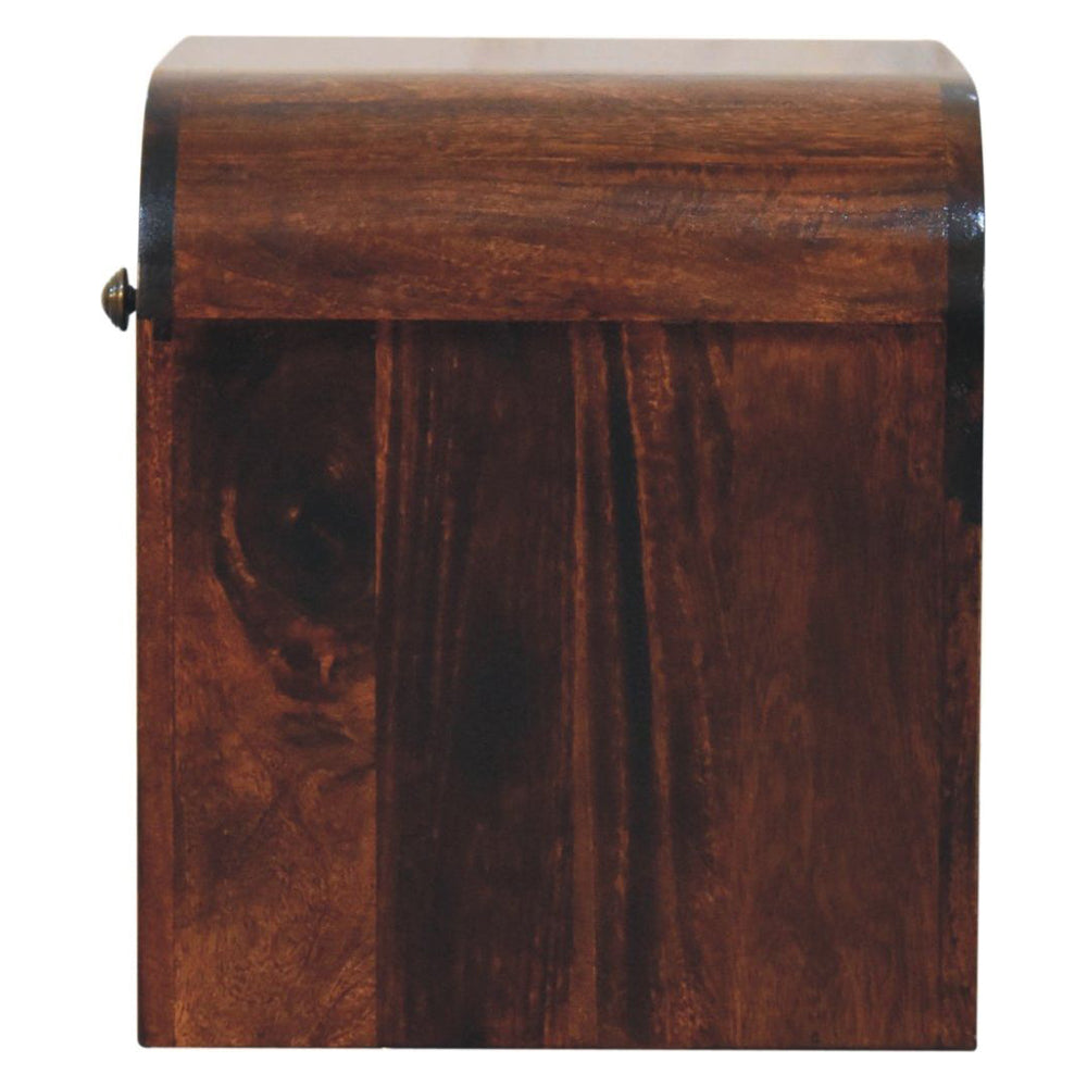 Artisan - California Walnut Disc Bedside