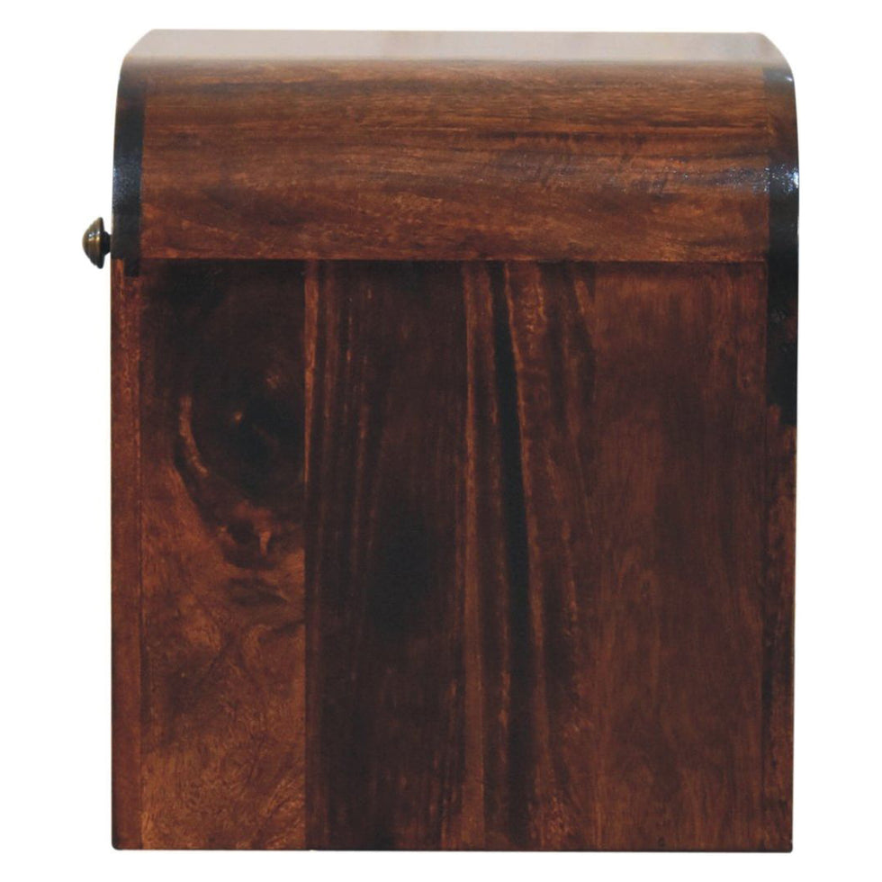 Artisan - California Walnut Disc Bedside