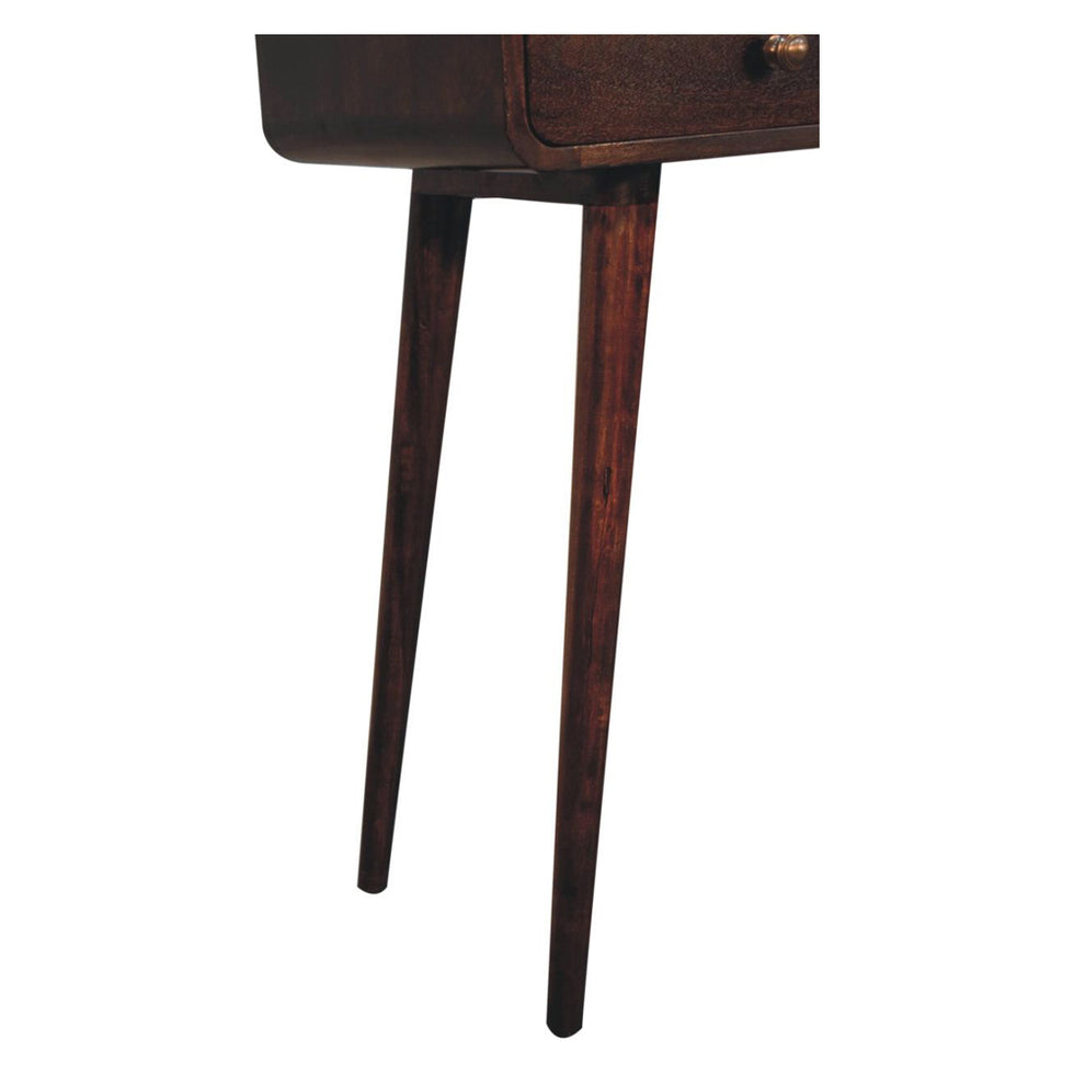 Artisan - Curved California Walnut Console Table