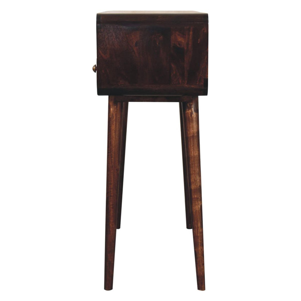 Artisan - Curved California Walnut Console Table