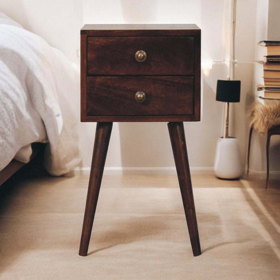 Artisan - Mini 2 Drawercalifornia Walnut Bedside