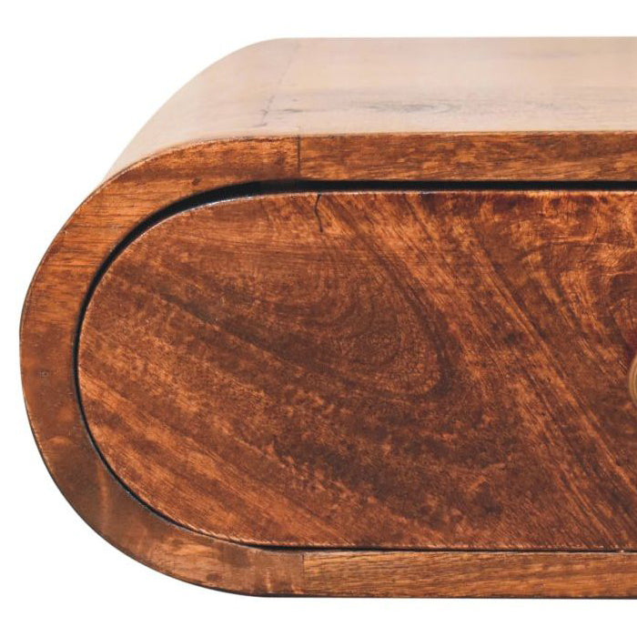 Artisan - Wall Mounted California Walnut Console Table
