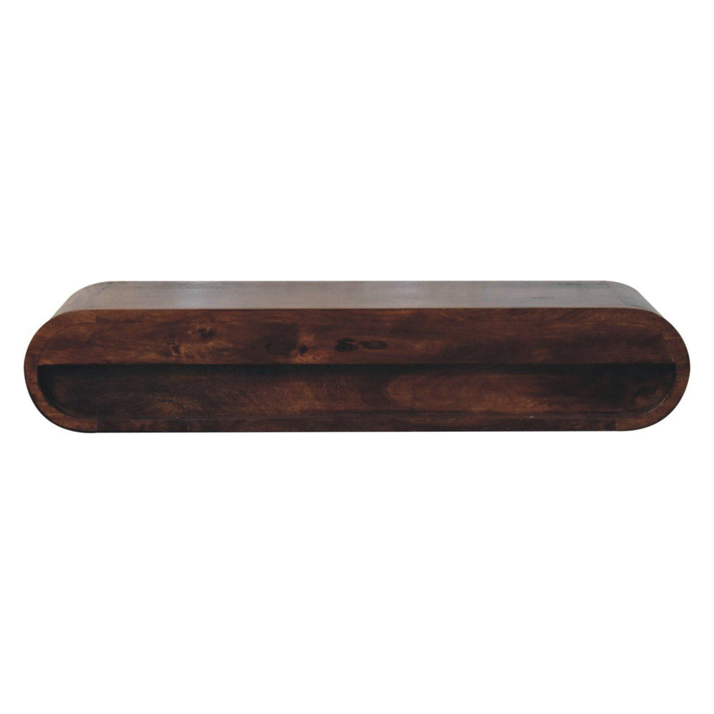 Artisan - Wall Mounted California Walnut Console Table