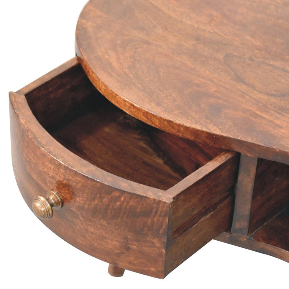Artisan - California Walnut Wave Coffee Table