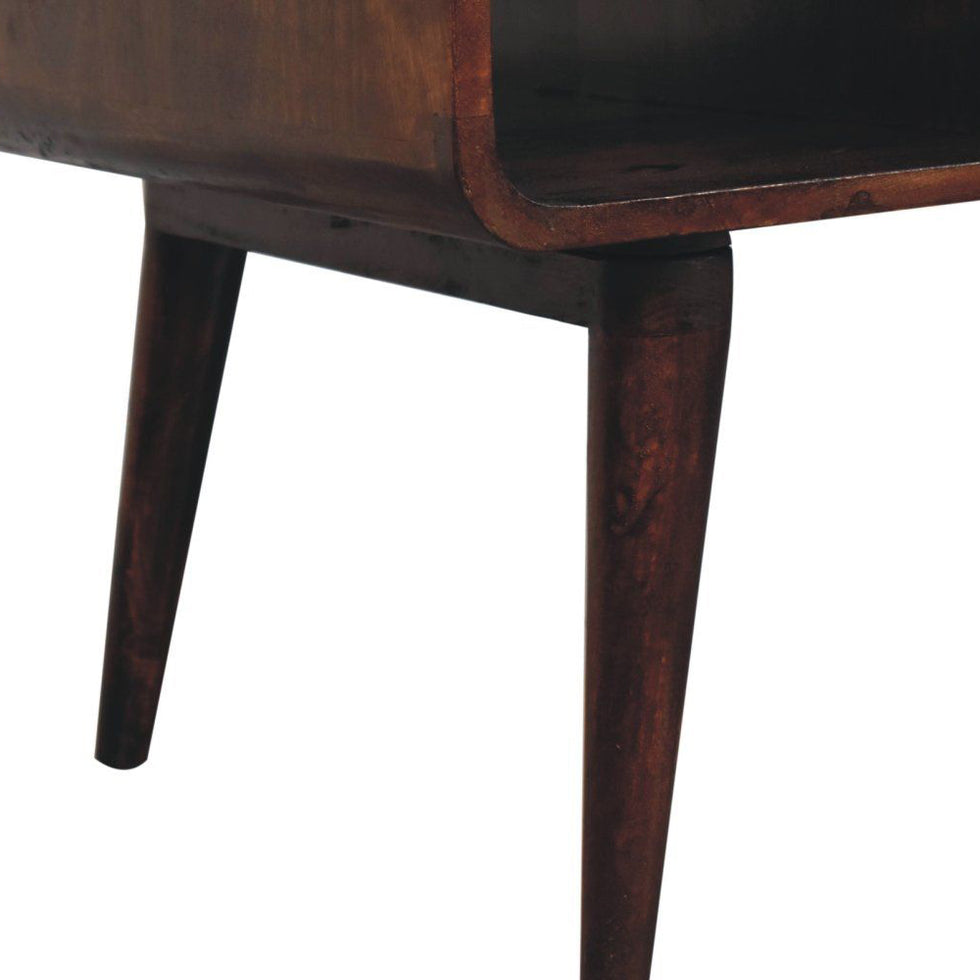 Artisan - Curved California Walnut Coffee Table