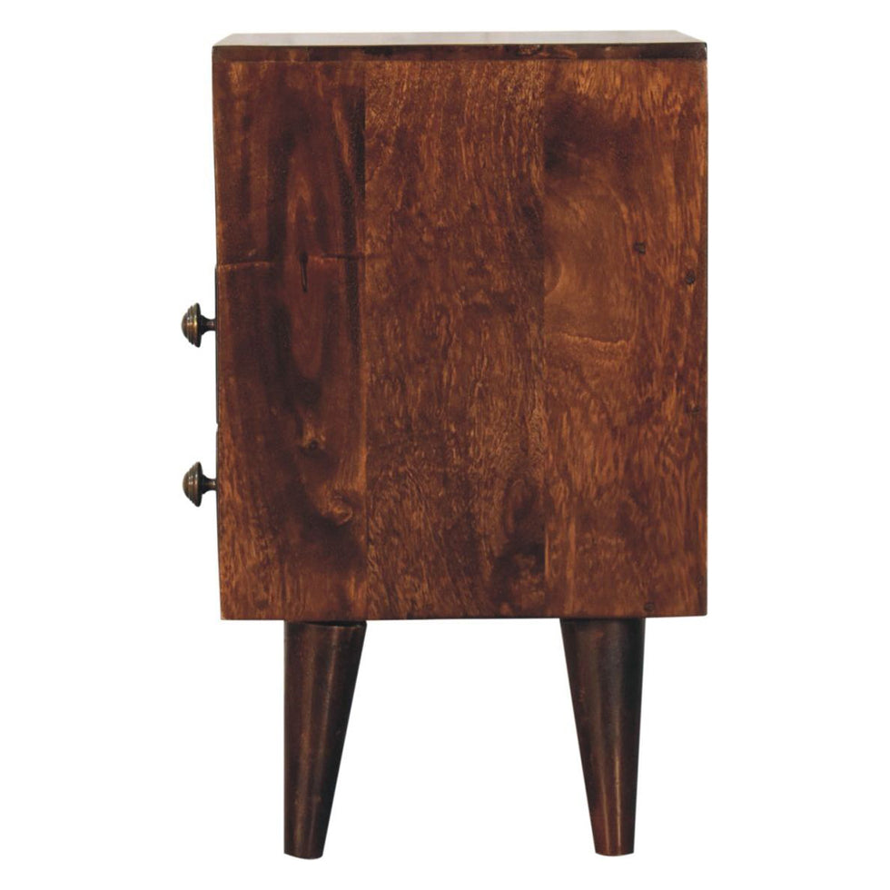 Artisan - Mini Classic California Walnut Bedside
