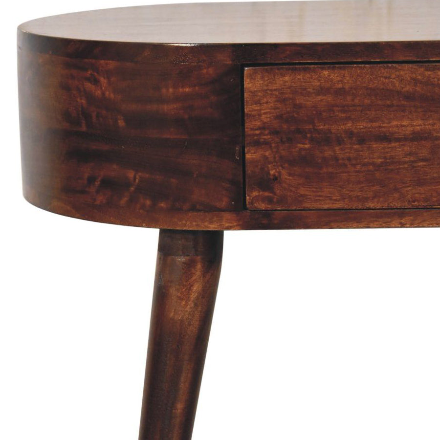 Artisan - California Walnut Rounded Small Console Table