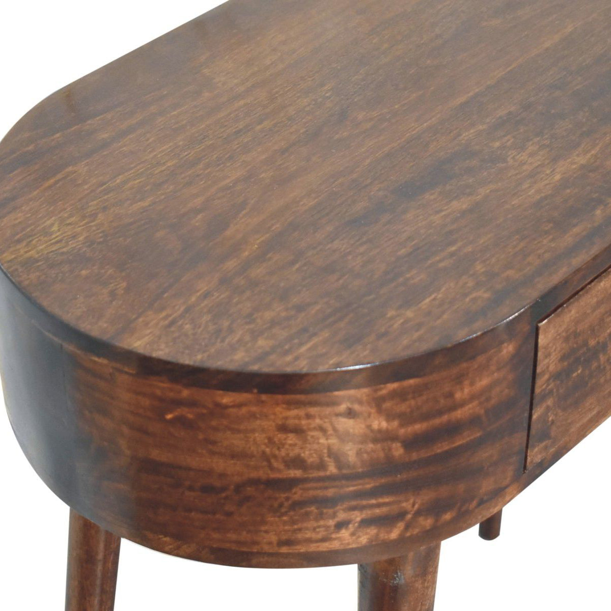 Artisan - California Walnut Rounded Small Console Table