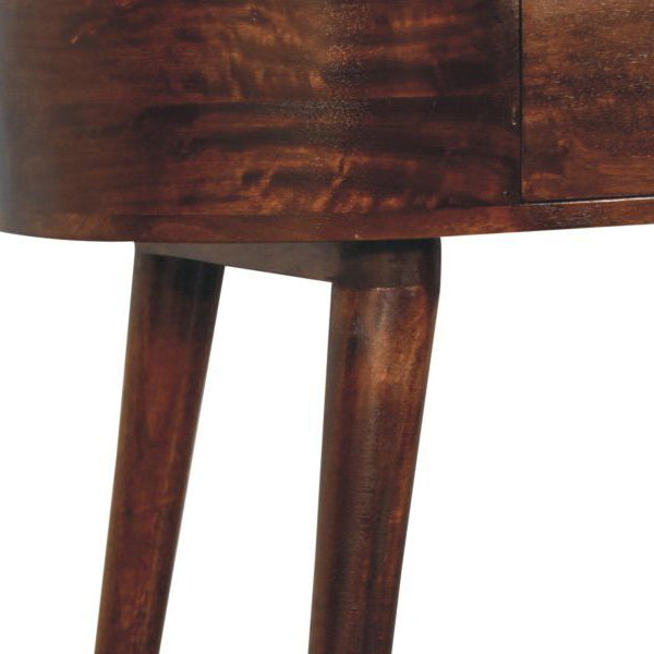 Artisan - California Walnut Rounded Small Console Table