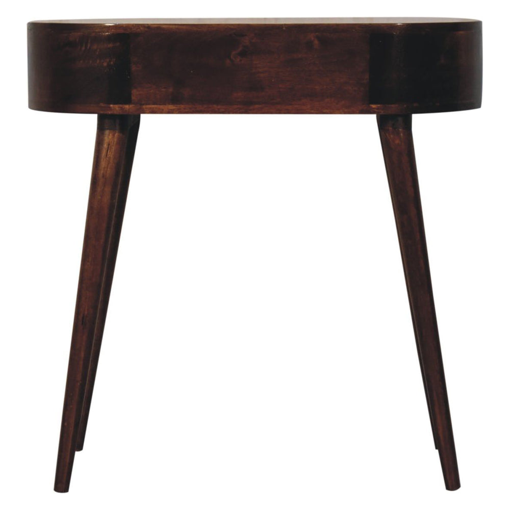 Artisan - California Walnut Rounded Small Console Table