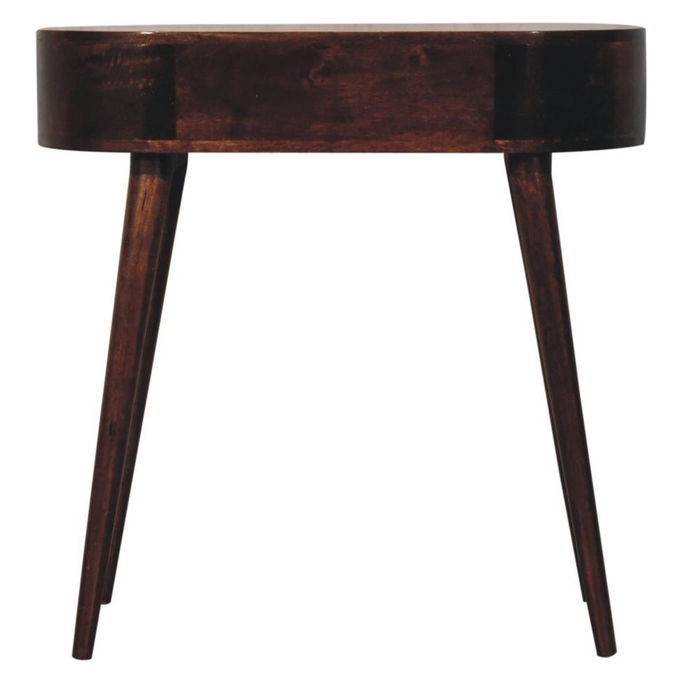 Artisan - California Walnut Rounded Small Console Table