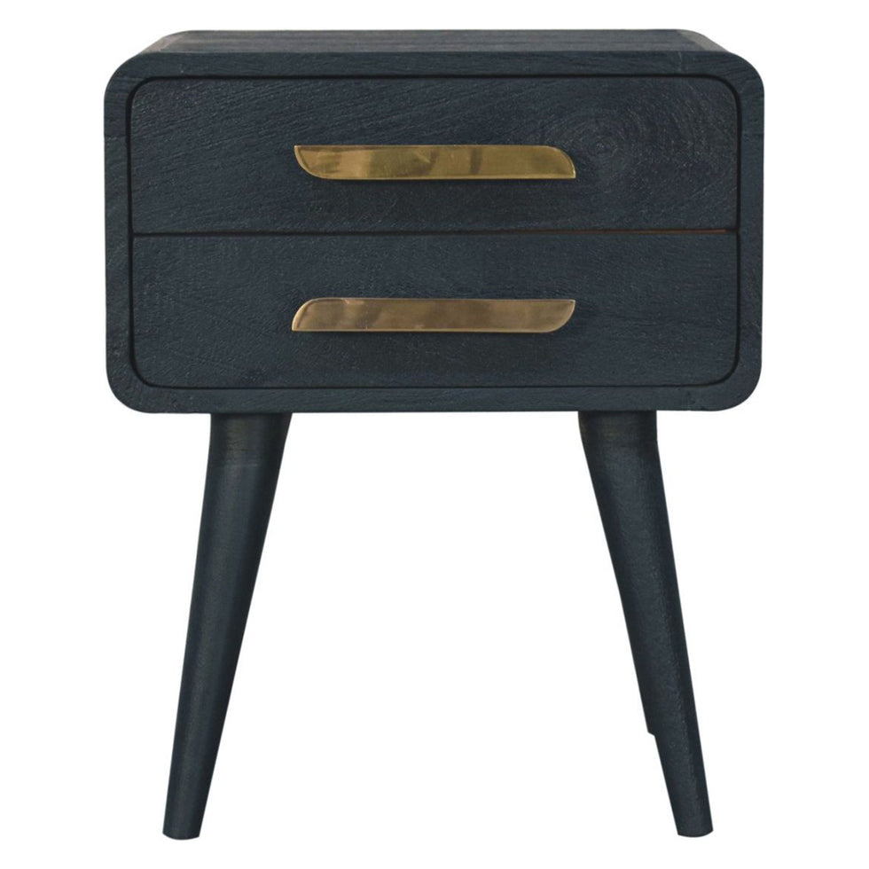 Artisan - Midnight Teal Bedside Table