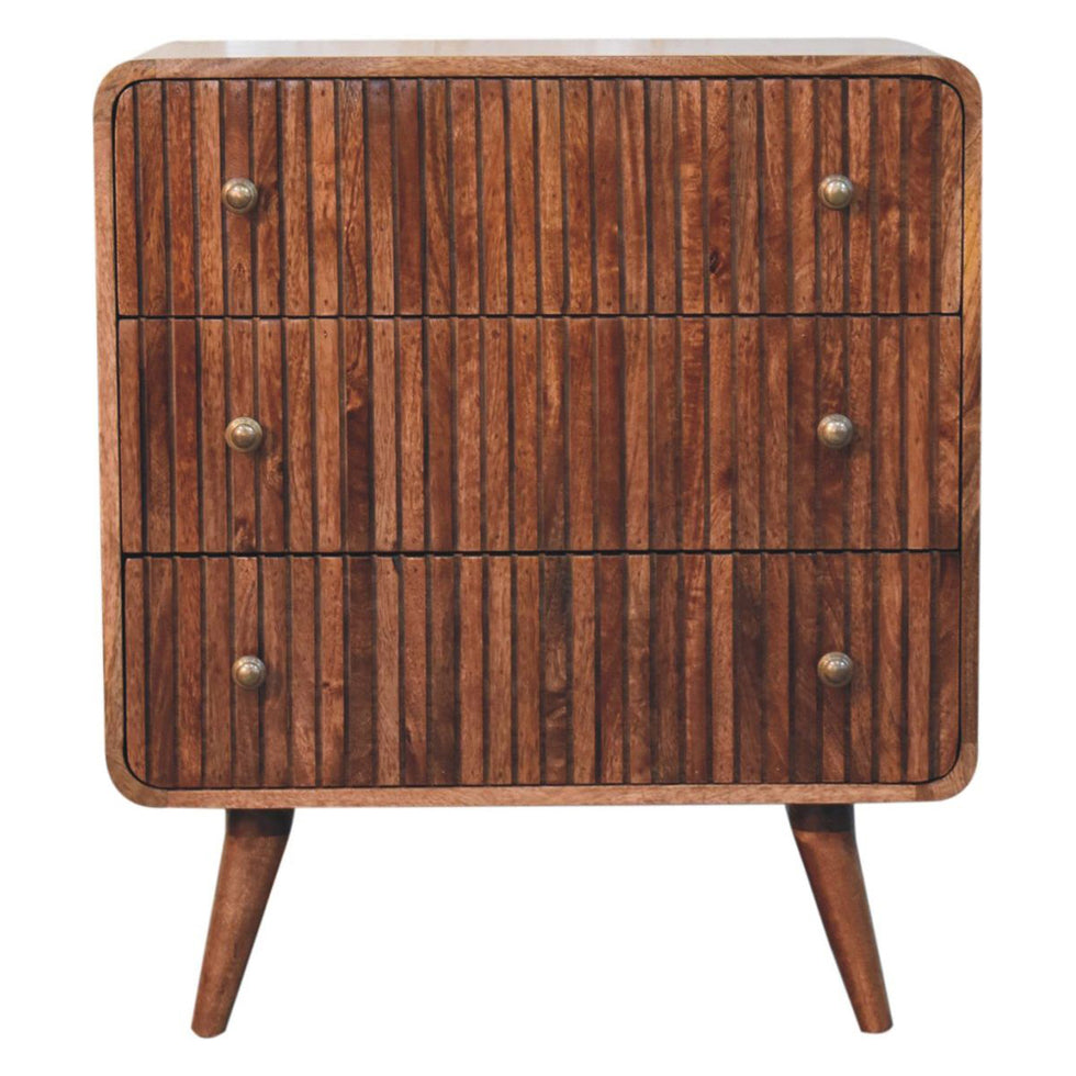 Artisan - Honey Caramel T-Bar Ridged Chest
