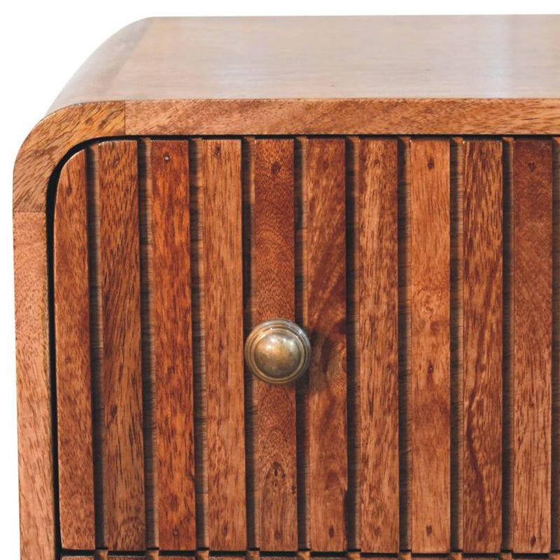 Artisan - Honey Caramel T-Bar Ridged Chest
