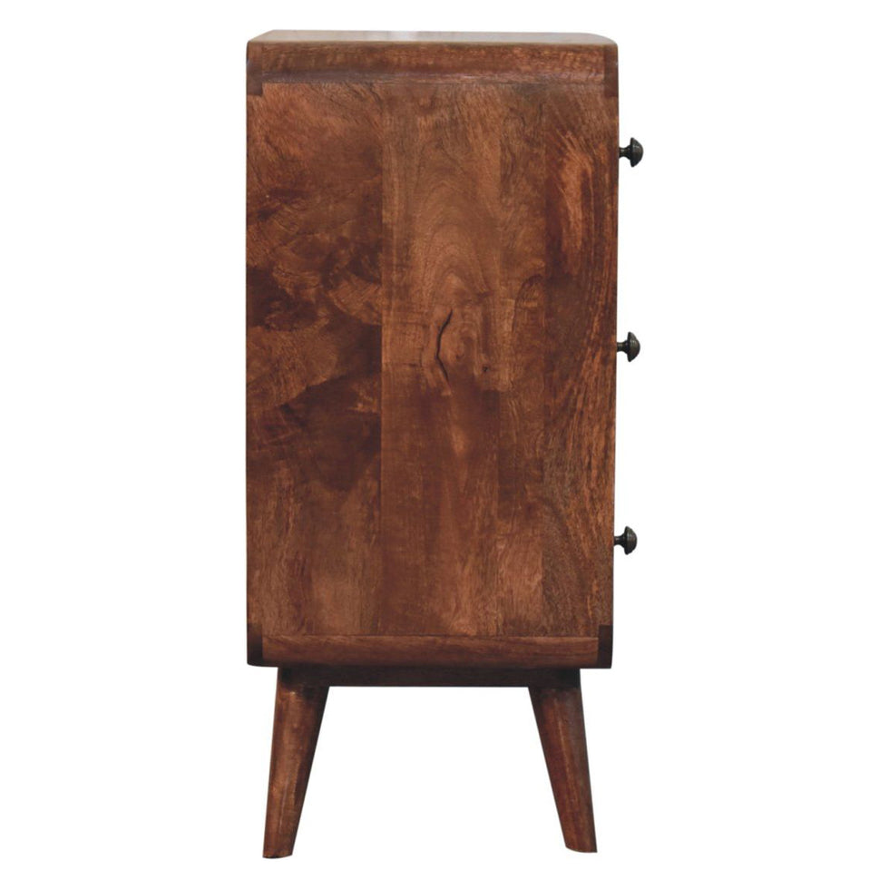 Artisan - Honey Caramel T-Bar Ridged Chest
