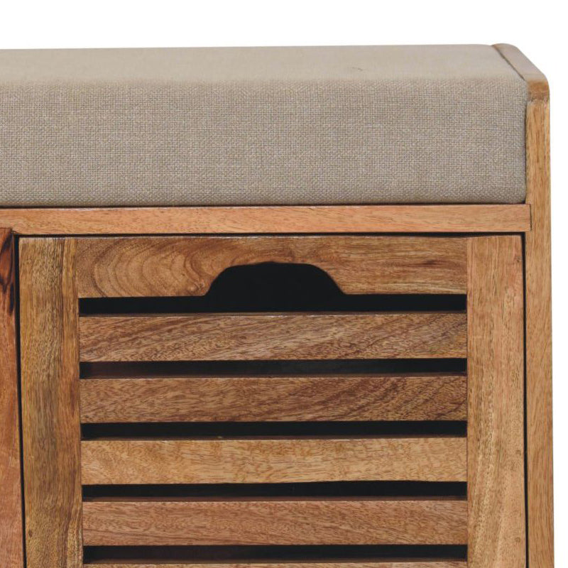 Artisan - Shutter Oak-Ish Shoe Bench