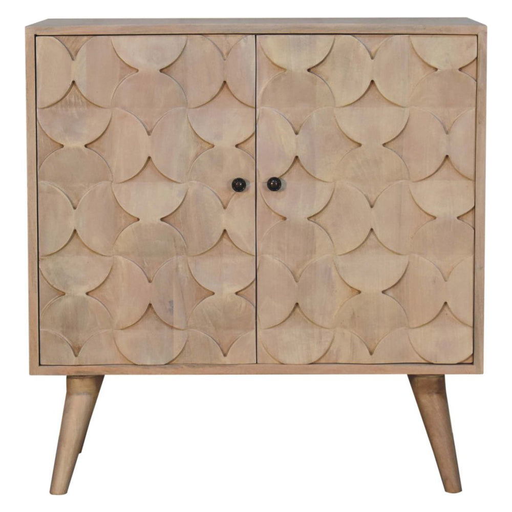Artisan - Hourglass Carved Marble Cabinet