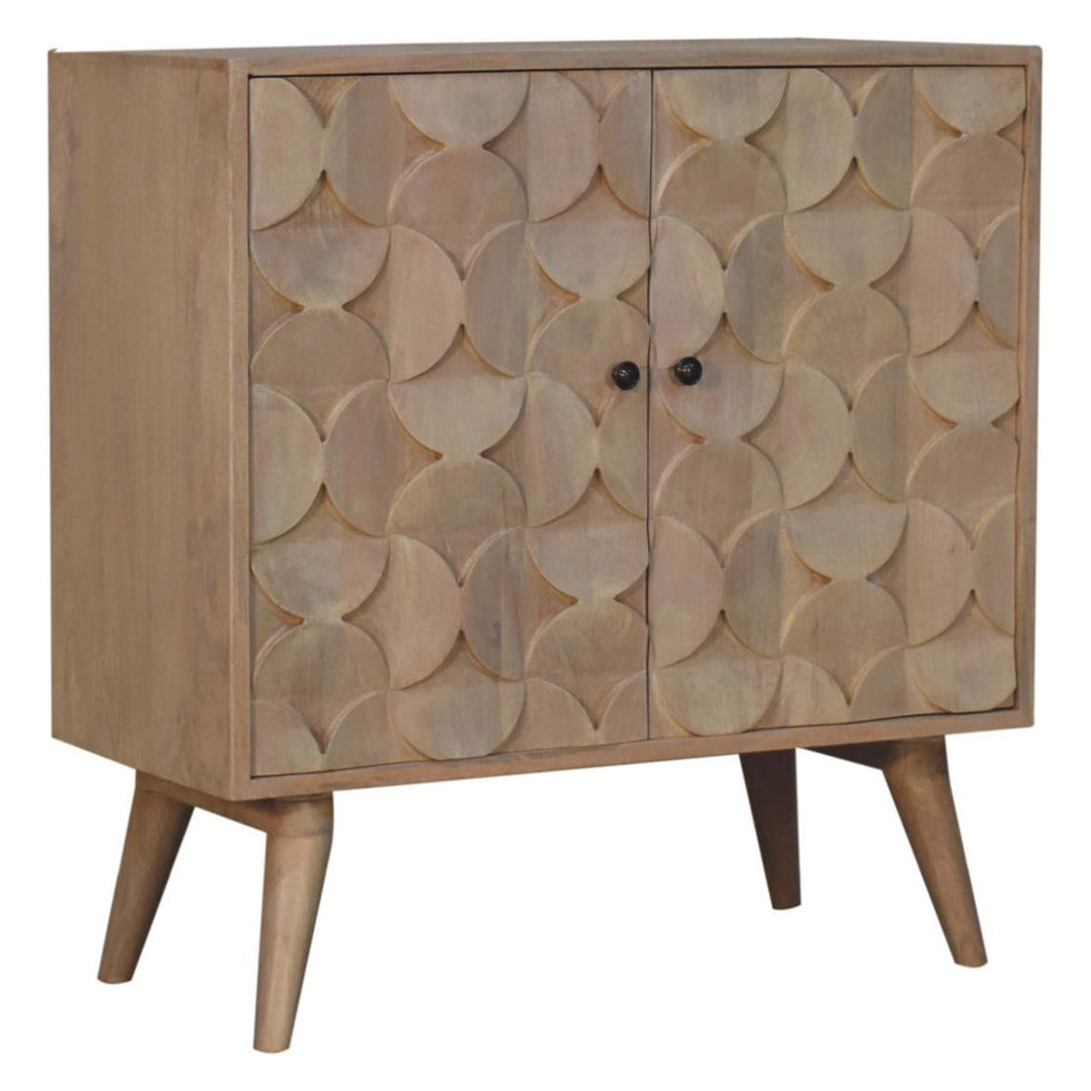 Artisan - Hourglass Carved Marble Cabinet