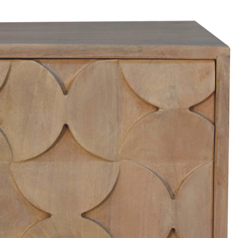 Artisan - Hourglass Carved Marble Cabinet