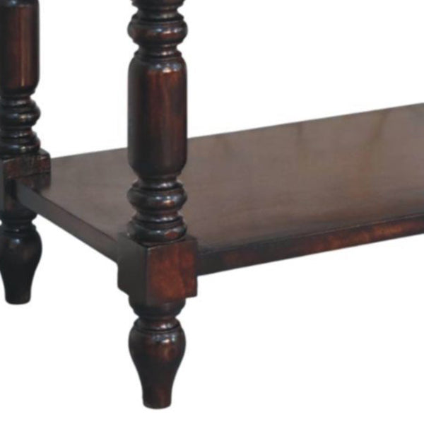 Artisan - Turned Legs Cherry Side Table
