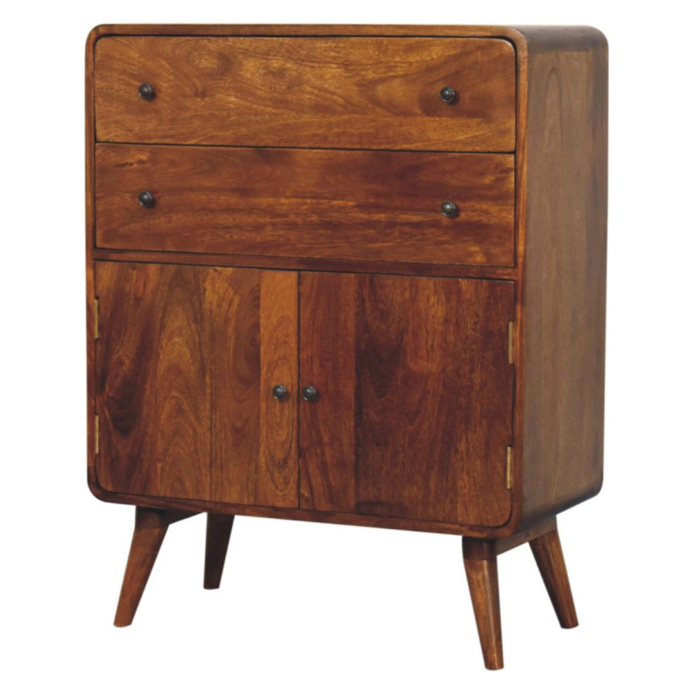 Artisan - Curved Nordic Charm Cabinet