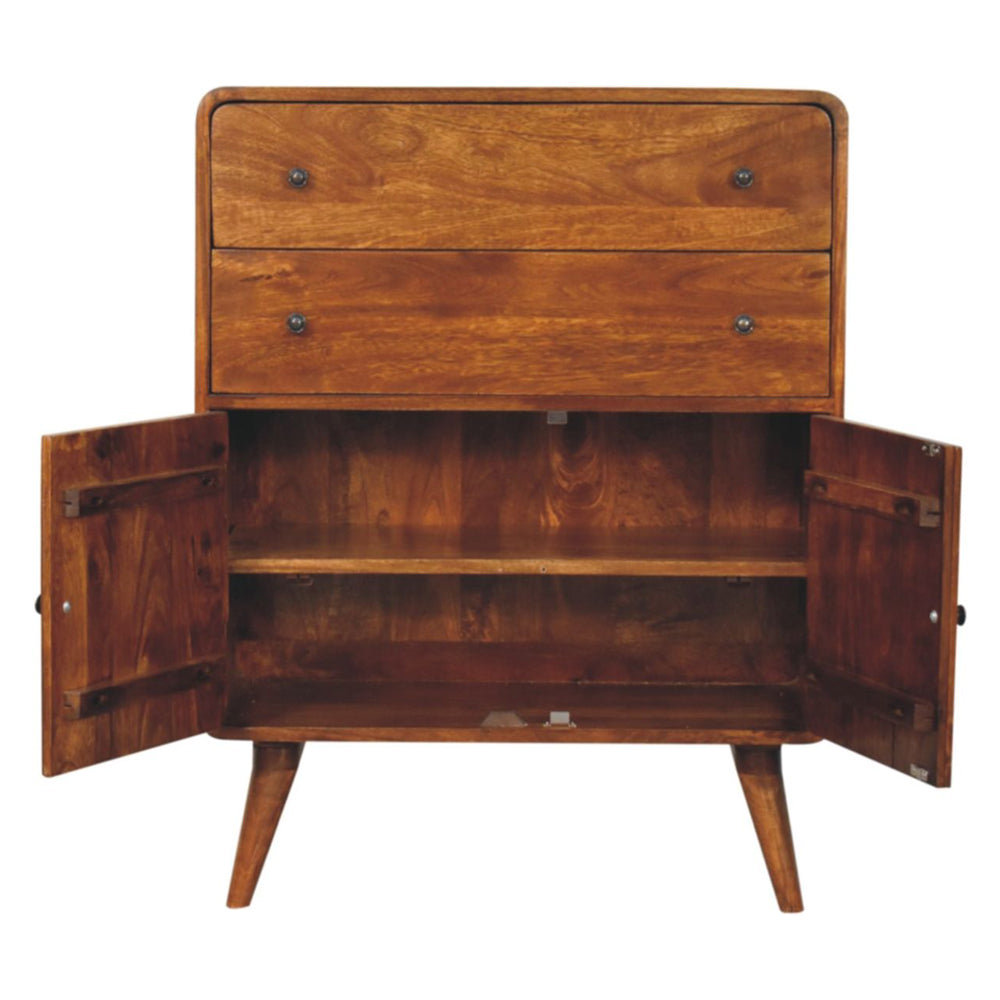 Artisan - Curved Nordic Charm Cabinet
