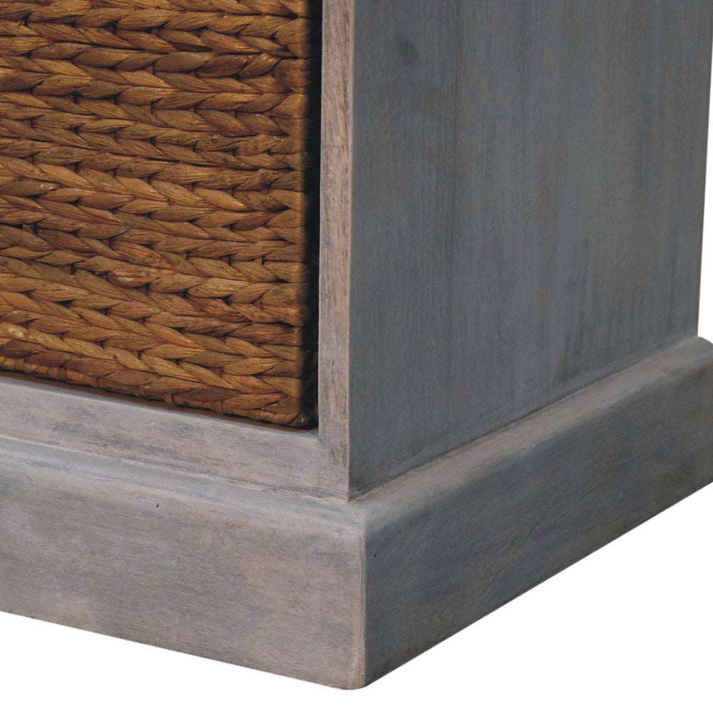 Artisan - Acid Wash Basket Storage Cabinet