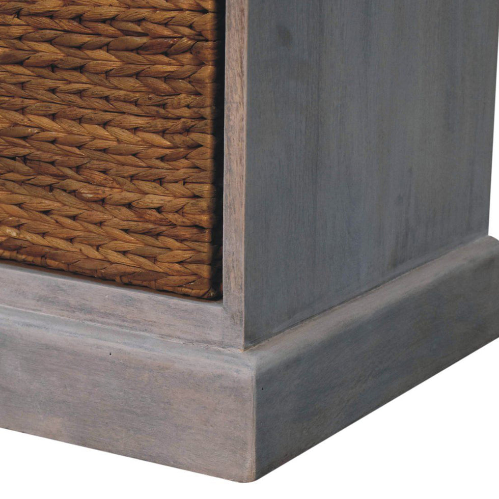 Artisan - Acid Wash Basket Storage Cabinet