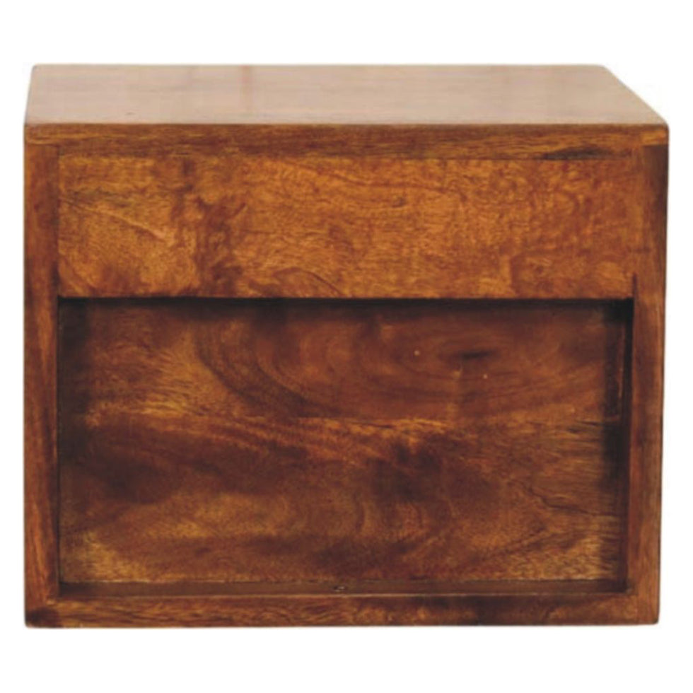 Artisan - Solis 2-Drawer Chestnut Wall Mounted Nightstand