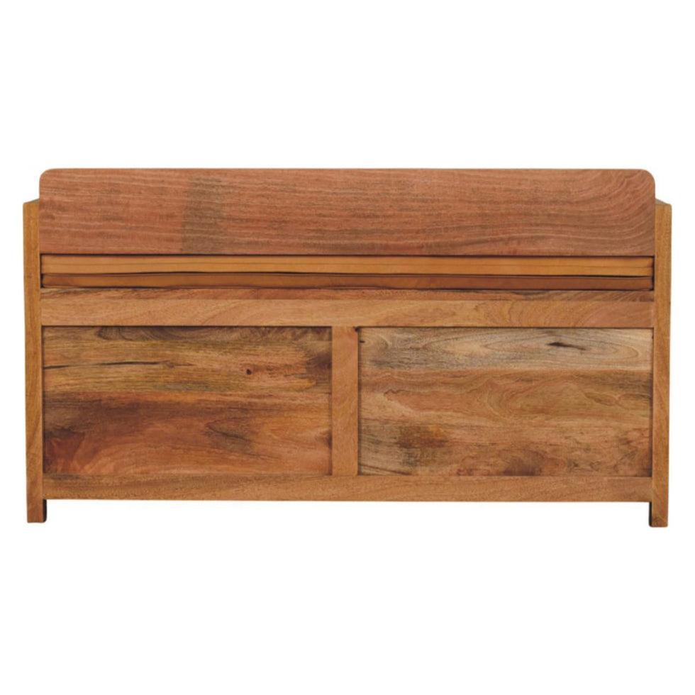 Artisan - Oxford Oak-Ish 2 Drawer Storage Bench