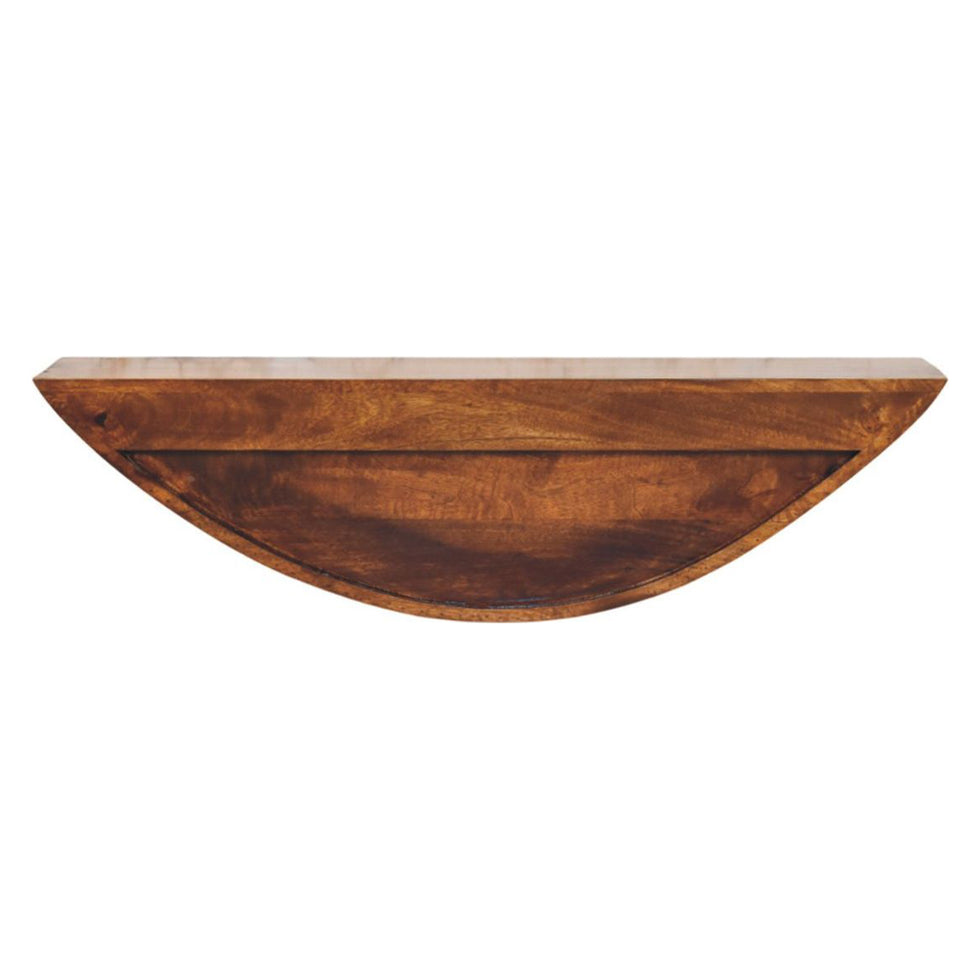 Artisan - Crescent Floating Wall Shelf